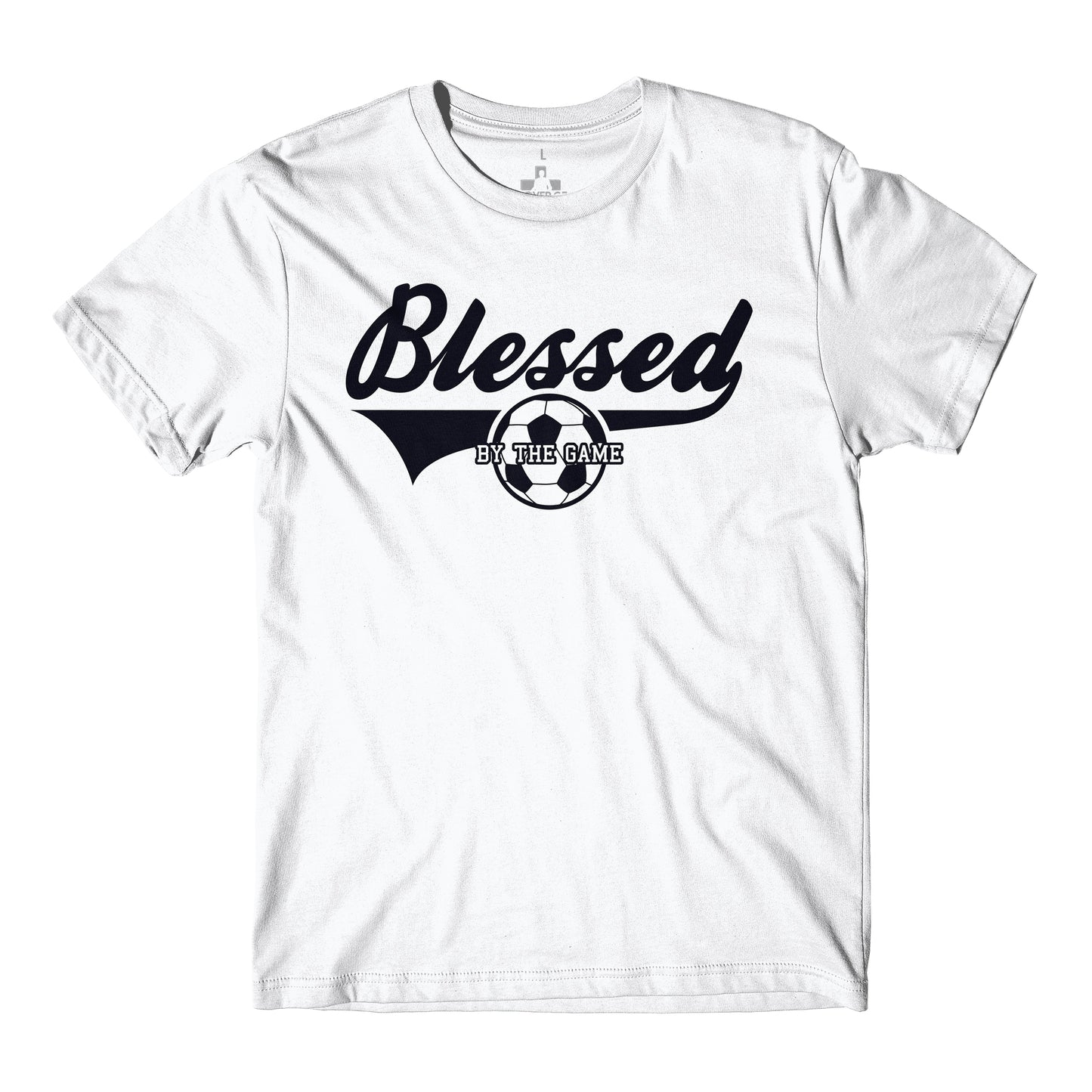 Blessed By The Game - Soccer - T-Shirt - White