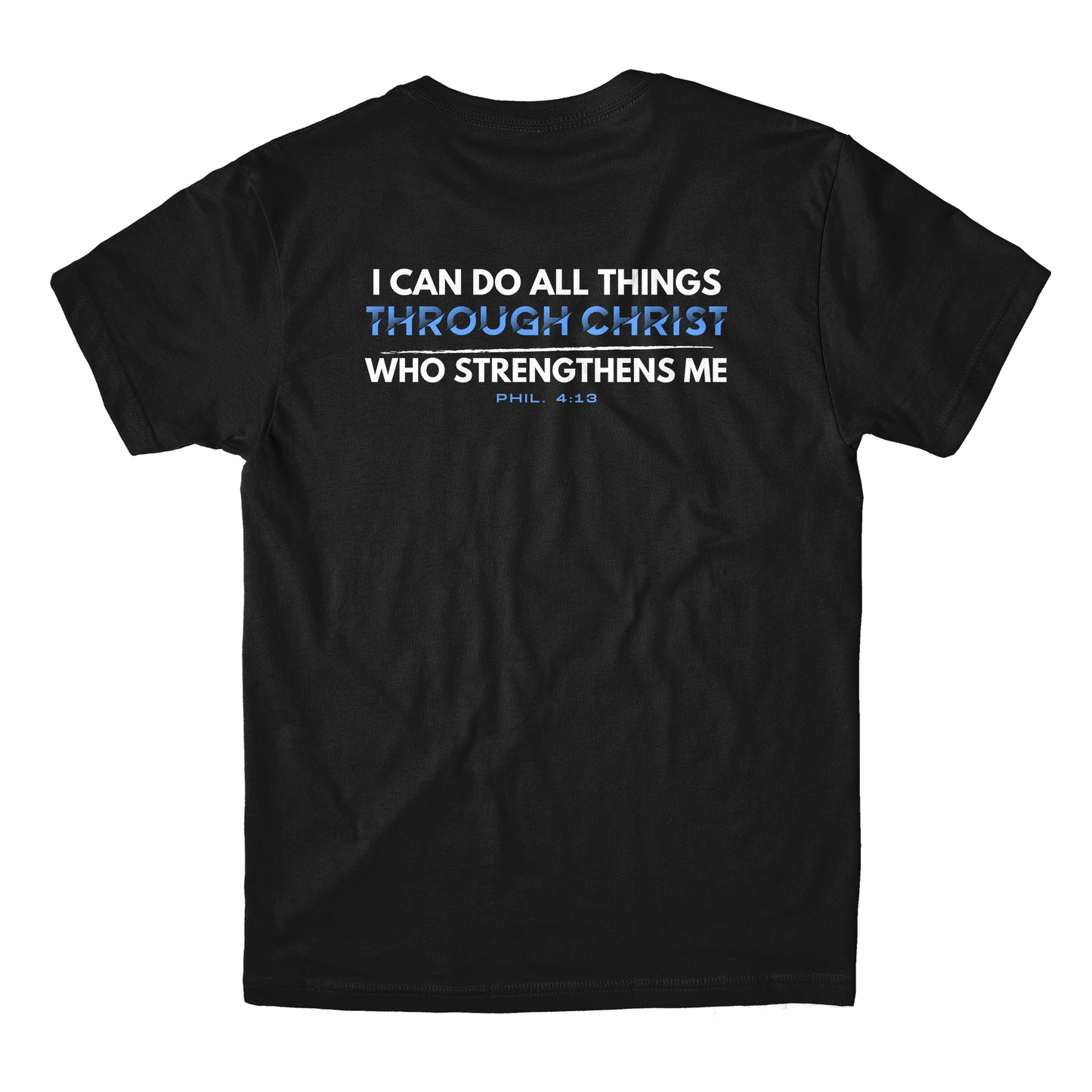 Godfidence Front & Back - Basketball - T-Shirt - Black