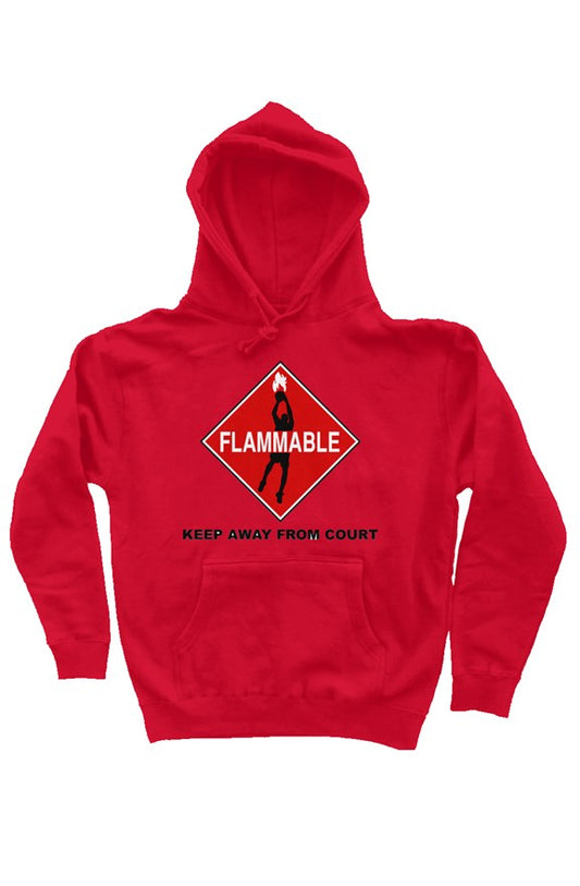 FLAMMABLE pullover hoody