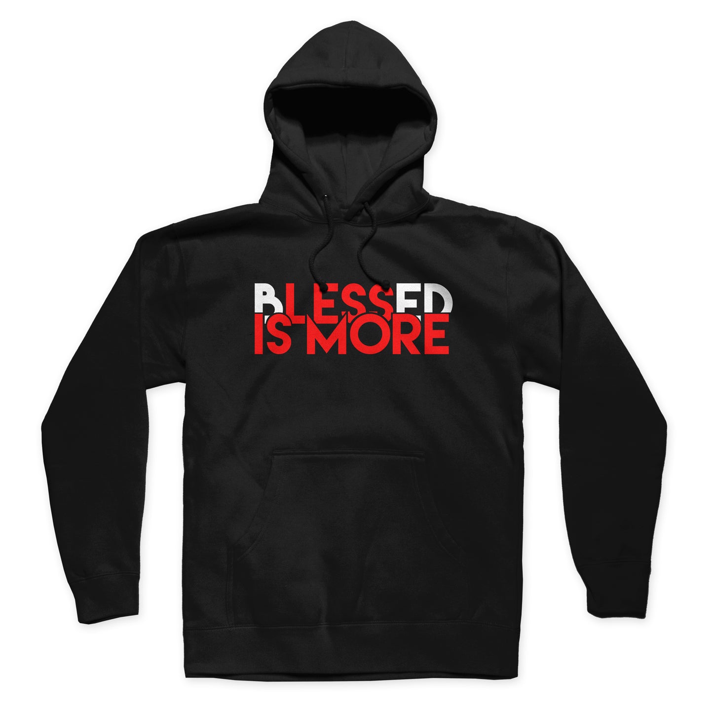 Blessed is More - Hoodie - Black
