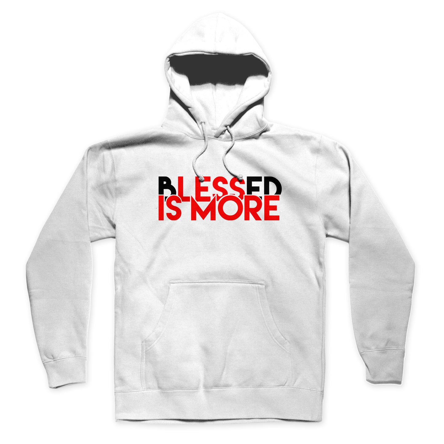 Blessed is More - Hoodie - White